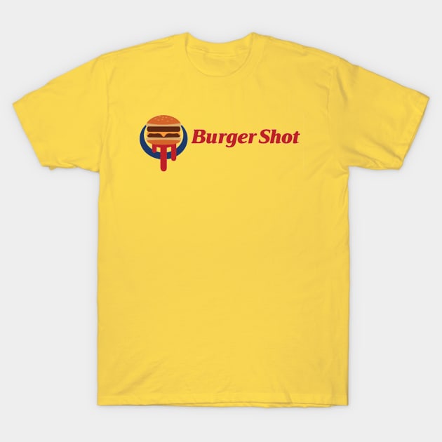 Shoot the Burger T-Shirt by Creative Pedigree 5